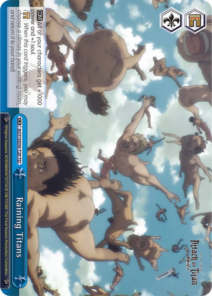 Raining Titans [Attack On Titan: Final Season] | Cracking-Singles