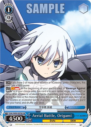 Aerial Battle, Origami [Date A Live Vol.2] | Cracking-Singles
