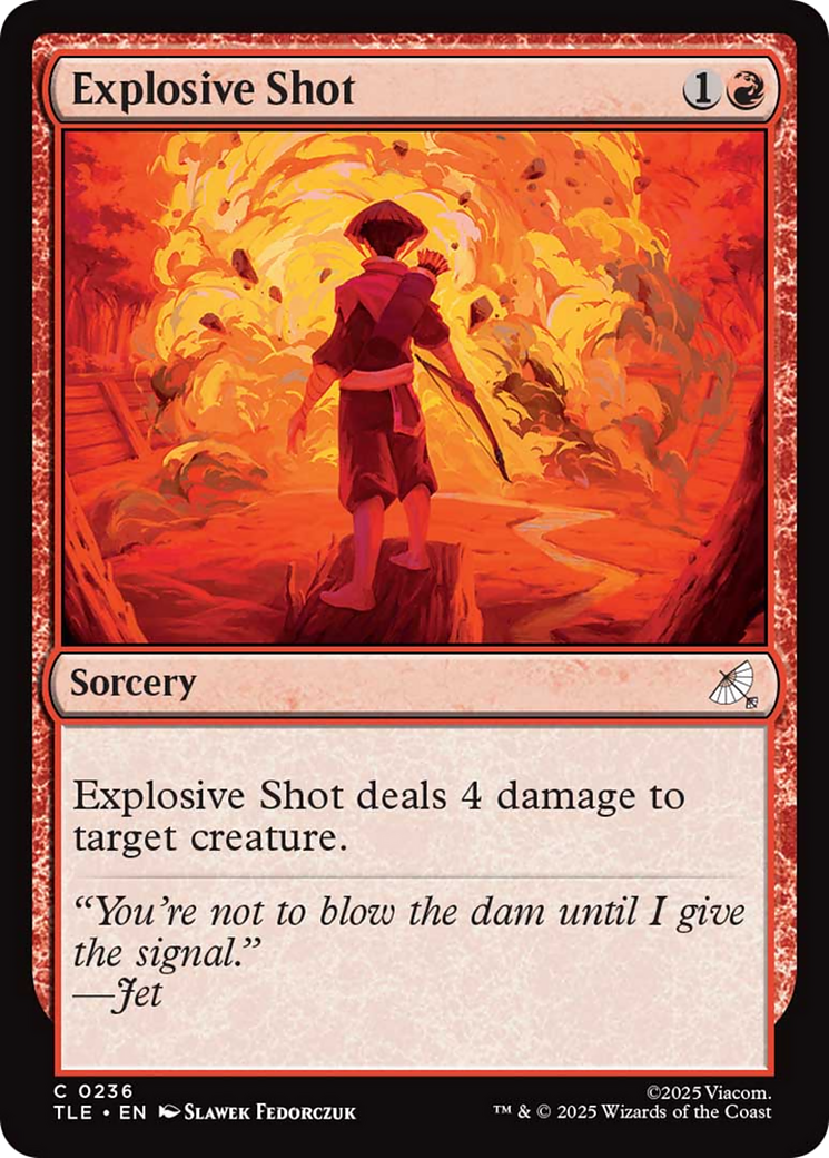 Explosive Shot [Avatar: The Last Airbender: Eternal-Legal] | Cracking-Singles