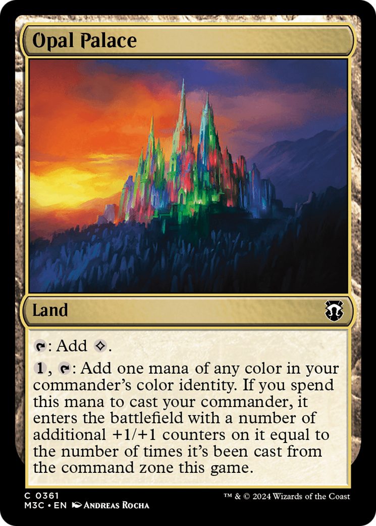 Opal Palace (Ripple Foil) [Modern Horizons 3 Commander] | Cracking-Singles