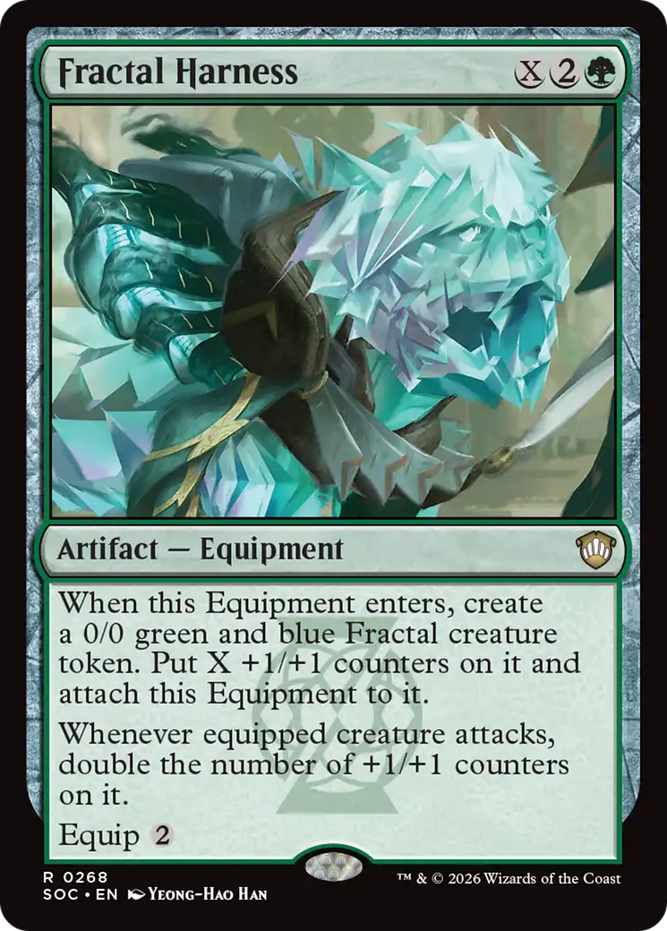 Fractal Harness [Secrets of Strixhaven Commander] | Cracking-Singles