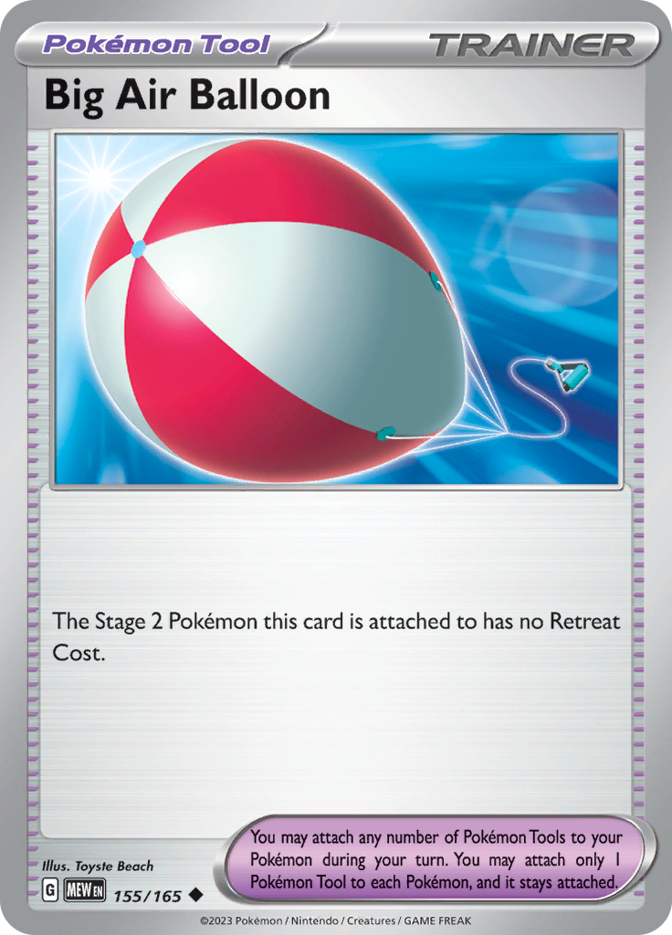 Big Air Balloon (155/165) [Scarlet & Violet 151] | Cracking-Singles