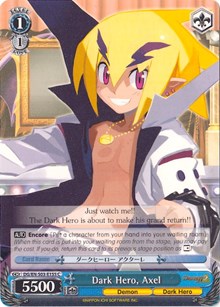 Dark Hero, Axel (DG/EN-S03-E155 C) [Disgaea] | Cracking-Singles