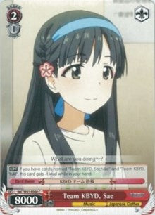 Team KBYD, Sae (IMC/W41-E068 C) [The iDOLM@STER Cinderella Girls] | Cracking-Singles