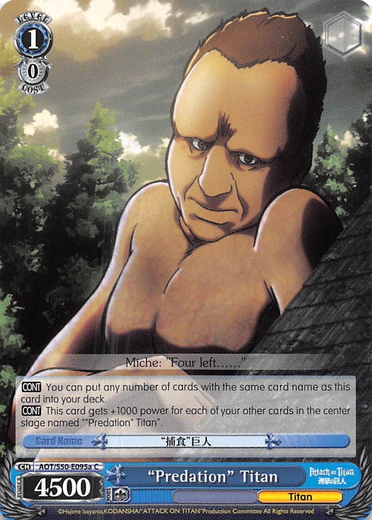 "Predation" Titan (AOT/S50-E095a C) [Attack on Titan Vol. 2] | Cracking-Singles