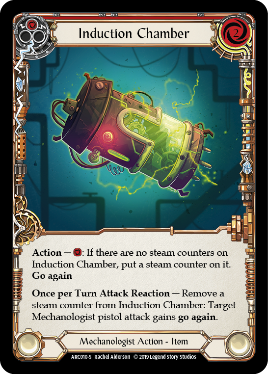 Induction Chamber [ARC010-S] (Arcane Rising)  1st Edition Normal | Cracking-Singles