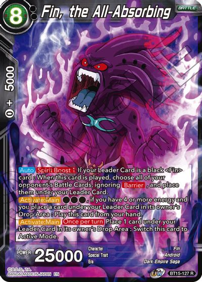 Fin, the All-Absorbing (BT15-127) [Saiyan Showdown] | Cracking-Singles