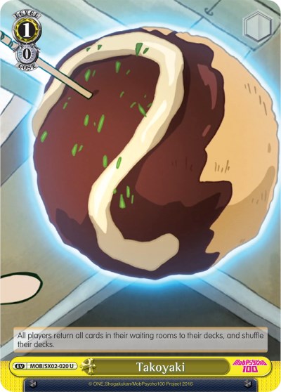 Takoyaki (MOB/SX02-020 U) [Mob Psycho 100] | Cracking-Singles