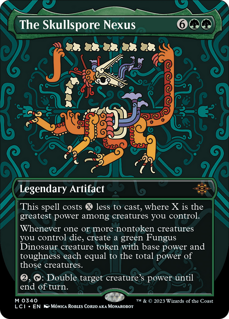 The Skullspore Nexus (Borderless) [The Lost Caverns of Ixalan] | Cracking-Singles