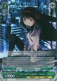 Hope and Acceptance, Homura (MM/W35-E107S SR) (Promo) [Puella Magi Madoka Magica the Movie -Rebellion-] | Cracking-Singles