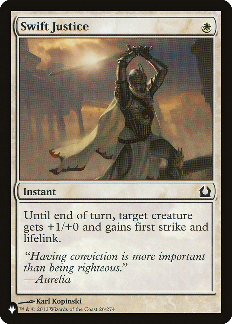 Swift Justice [The List] | Cracking-Singles