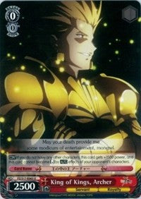 King of Kings, Archer (FZ/S17-E065 U) [Fate/Zero] | Cracking-Singles