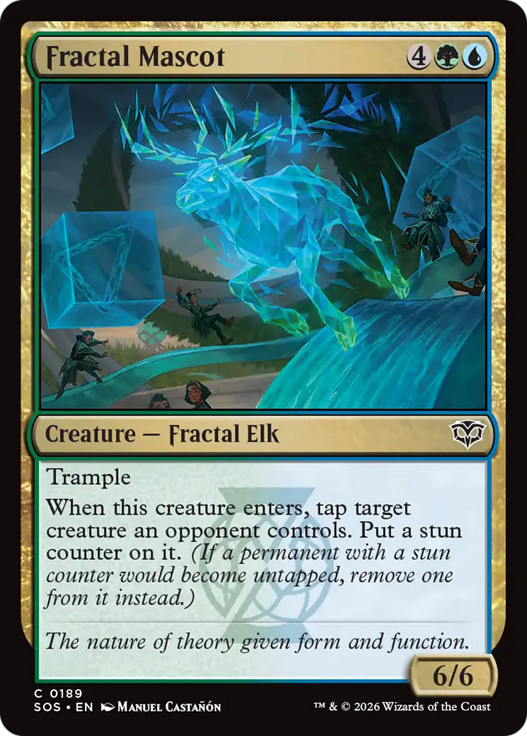 Fractal Mascot [Secrets of Strixhaven] | Cracking-Singles