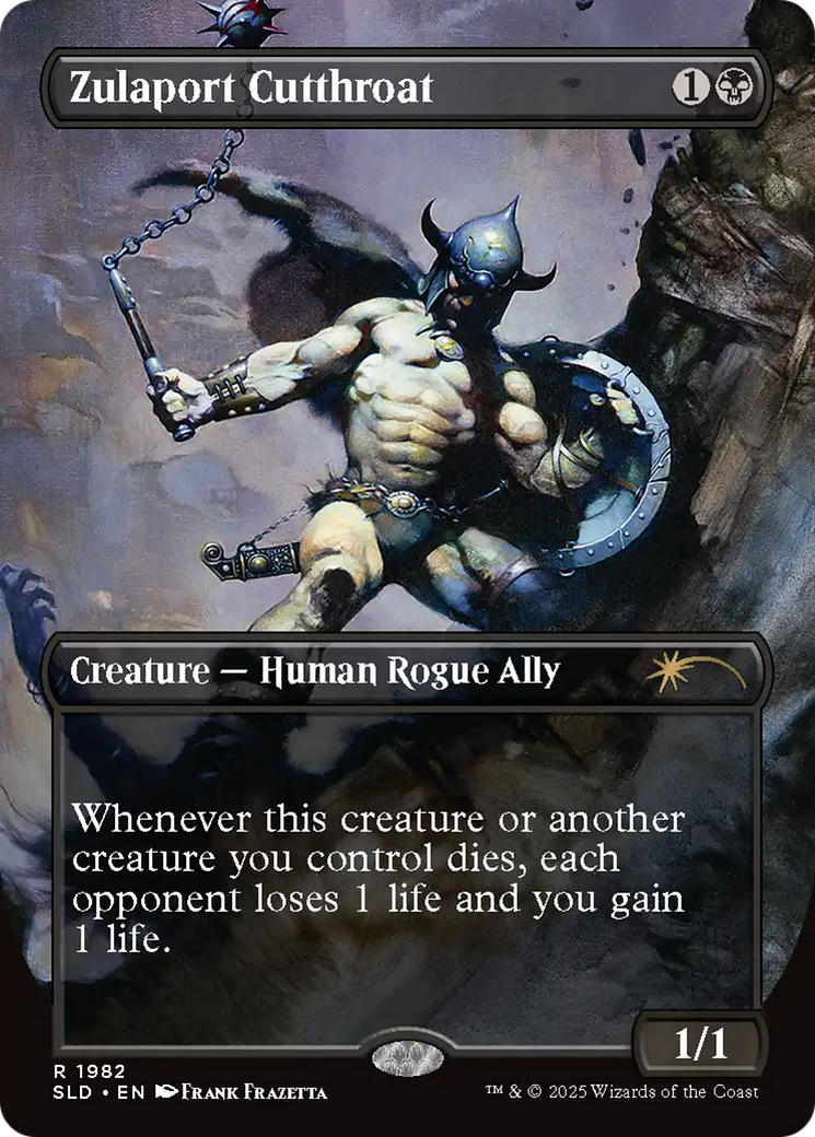 Zulaport Cutthroat (1982) (Rainbow Foil) [Secret Lair Drop Series] | Cracking-Singles