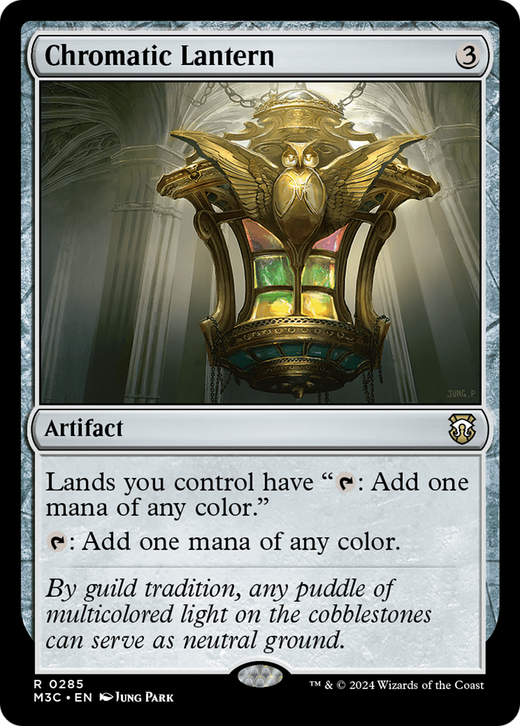 Chromatic Lantern (Ripple Foil) [Modern Horizons 3 Commander] | Cracking-Singles