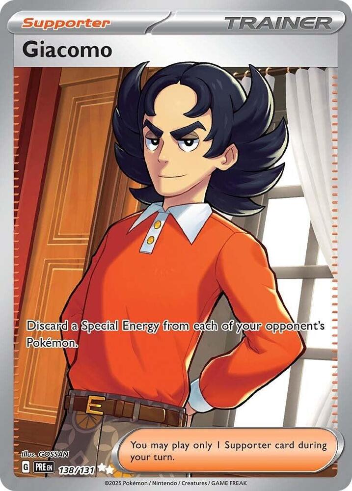 Giacomo (138/131) [Scarlet & Violet: Prismatic Evolutions] | Cracking-Singles