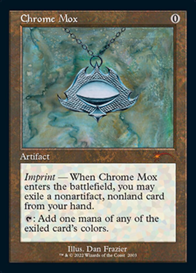 Chrome Mox (Retro) [Secret Lair Countdown Kit] | Cracking-Singles