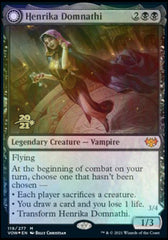 Henrika Domnathi // Henrika, Infernal Seer [Innistrad: Crimson Vow Prerelease Promos] | Cracking-Singles