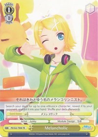 Melancholic (PD/S22-TE06 TD) [Hatsune Miku -Project DIVA- f] | Cracking-Singles
