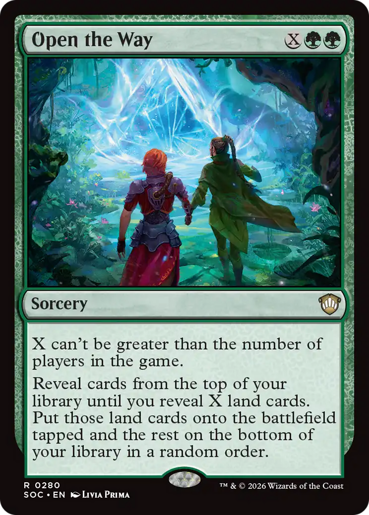 Open the Way [Secrets of Strixhaven Commander] | Cracking-Singles