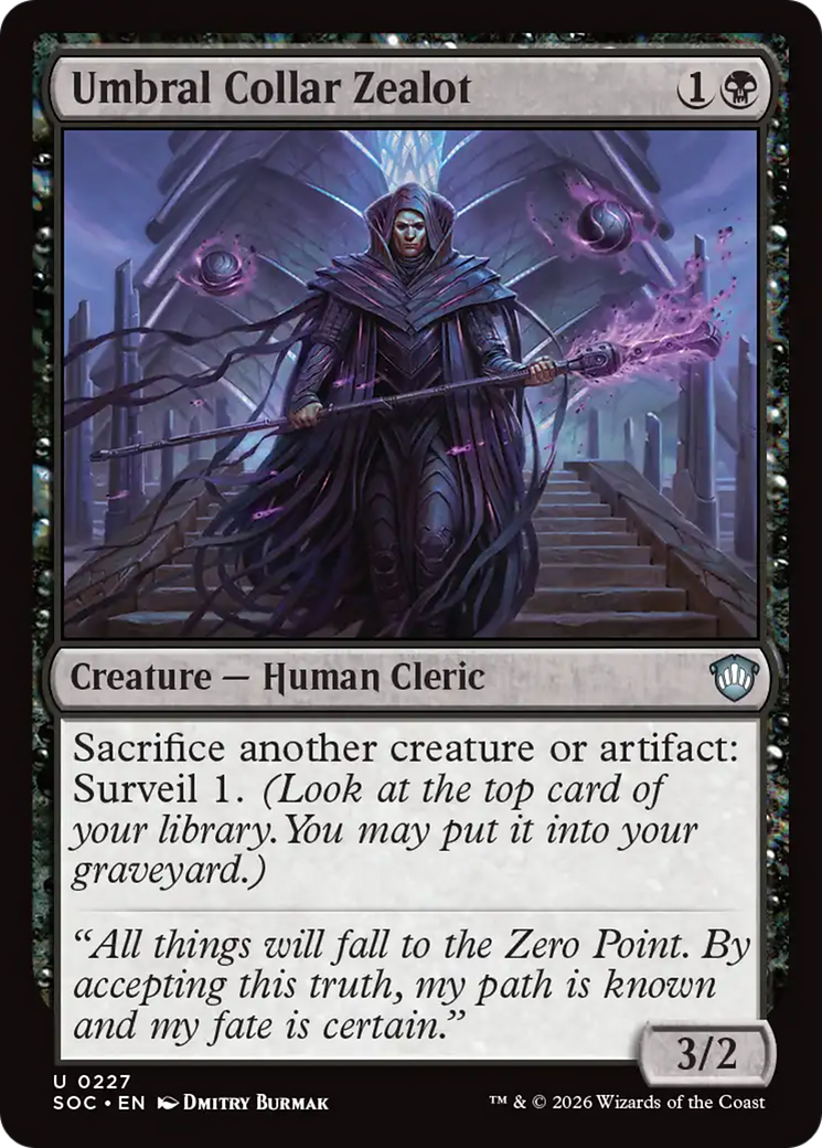 Umbral Collar Zealot [Secrets of Strixhaven Commander] | Cracking-Singles