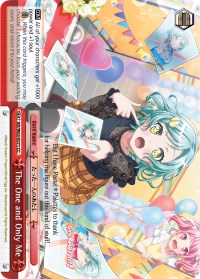 The One and Only Me (BD/W63-E071 CC) [BanG Dream! Girls Band Party! Vol.2] | Cracking-Singles