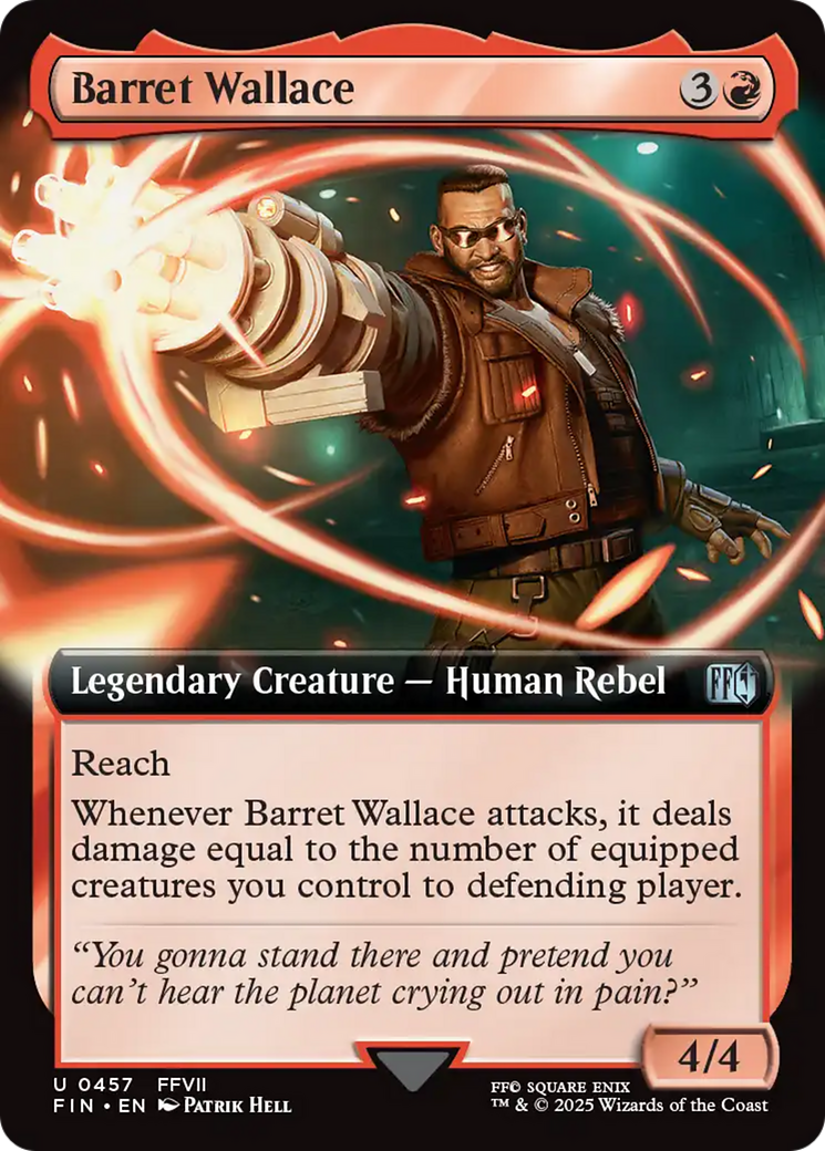 Barret Wallace (Extended Art) [FINAL FANTASY] | Cracking-Singles