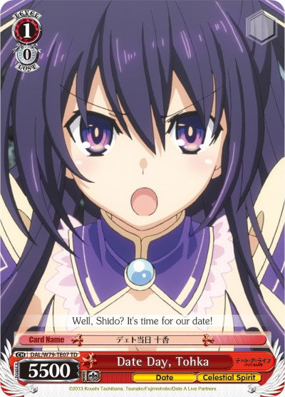 Date Day, Tohka (DAL/W79-TE07 TD) [Date A Live] | Cracking-Singles