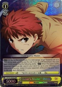 "Saber's Master" Shirou (FS/S34-E002R RRR) [Fate/Stay Night [Unlimited Blade Works]] | Cracking-Singles