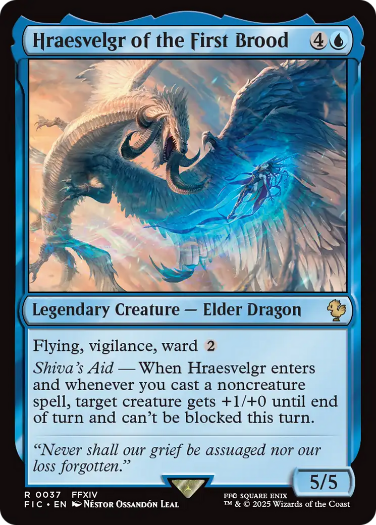 Hraesvelgr of the First Brood [FINAL FANTASY Commander] | Cracking-Singles