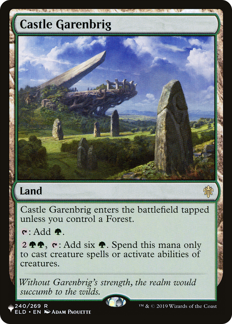Castle Garenbrig [The List] | Cracking-Singles