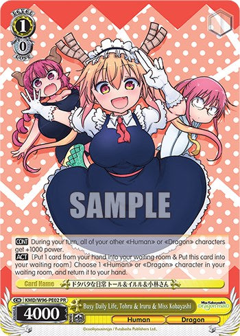 Busy Daily Life, Tohru & Iruru & Miss Kobayashi [Miss Kobayashi's Dragon Maid] | Cracking-Singles