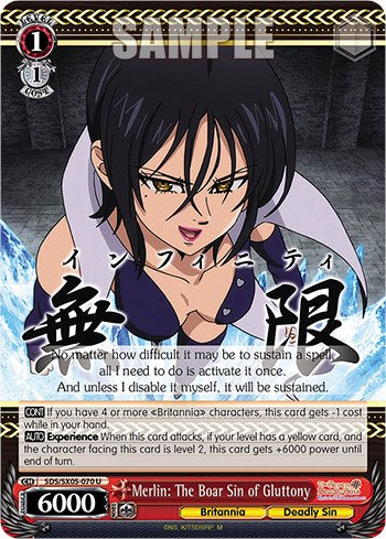 Merlin: The Boar Sin of Gluttony [The Seven Deadly Sins: Revival of The Commandments] | Cracking-Singles