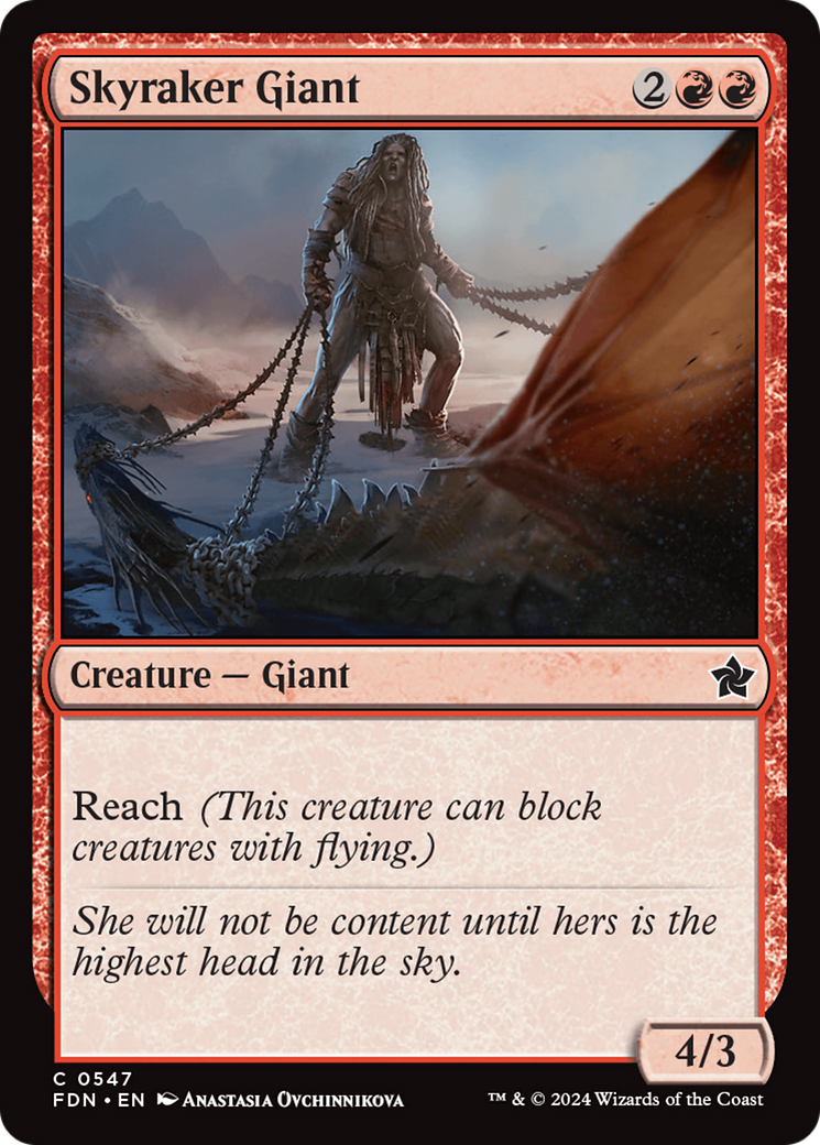 Skyraker Giant [Foundations] | Cracking-Singles
