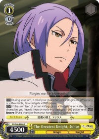 The Greatest Knight, Julius (RZ/S46-E006 R) [Re:ZERO] | Cracking-Singles
