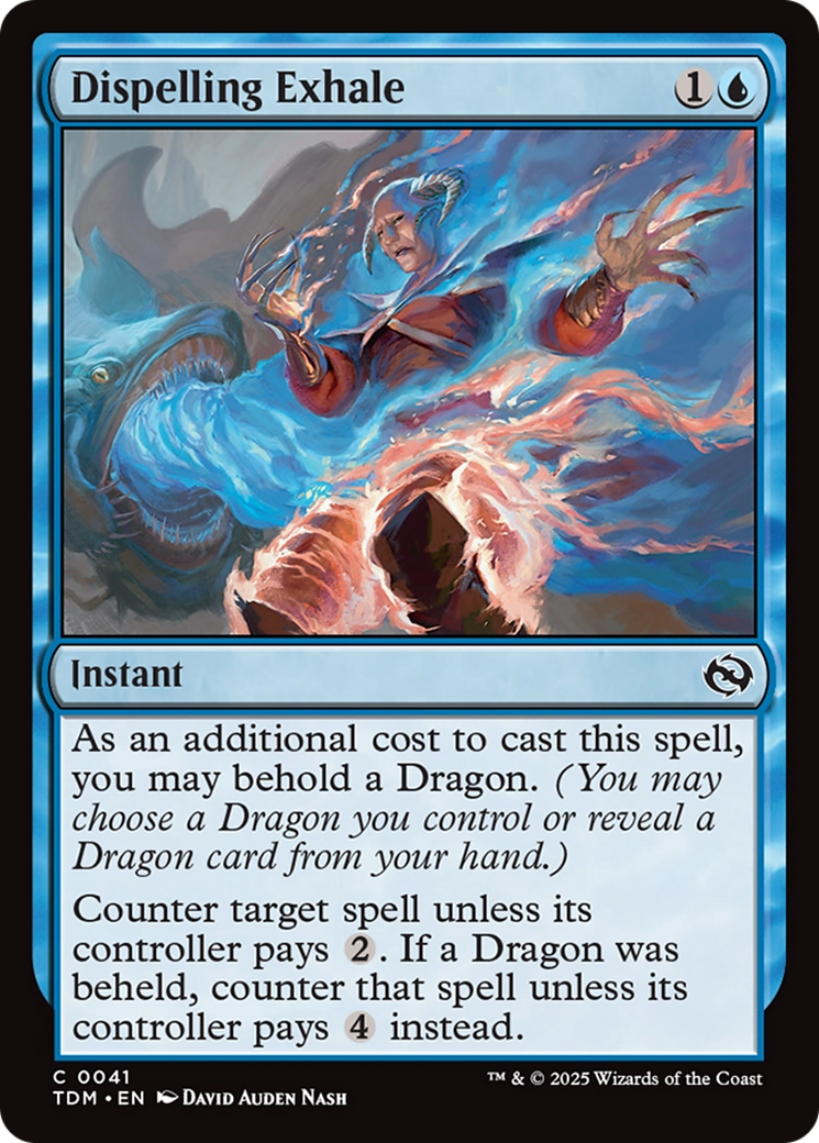 Dispelling Exhale [Tarkir: Dragonstorm] | Cracking-Singles