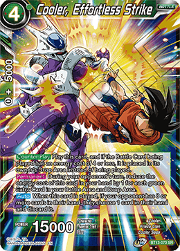 Cooler, Effortless Strike (BT13-073) [Supreme Rivalry] | Cracking-Singles