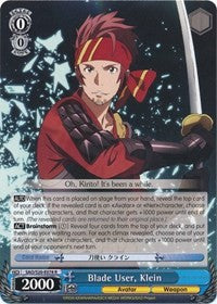 Blade User, Klein (SAO/S20-E078 R) [Sword Art Online] | Cracking-Singles