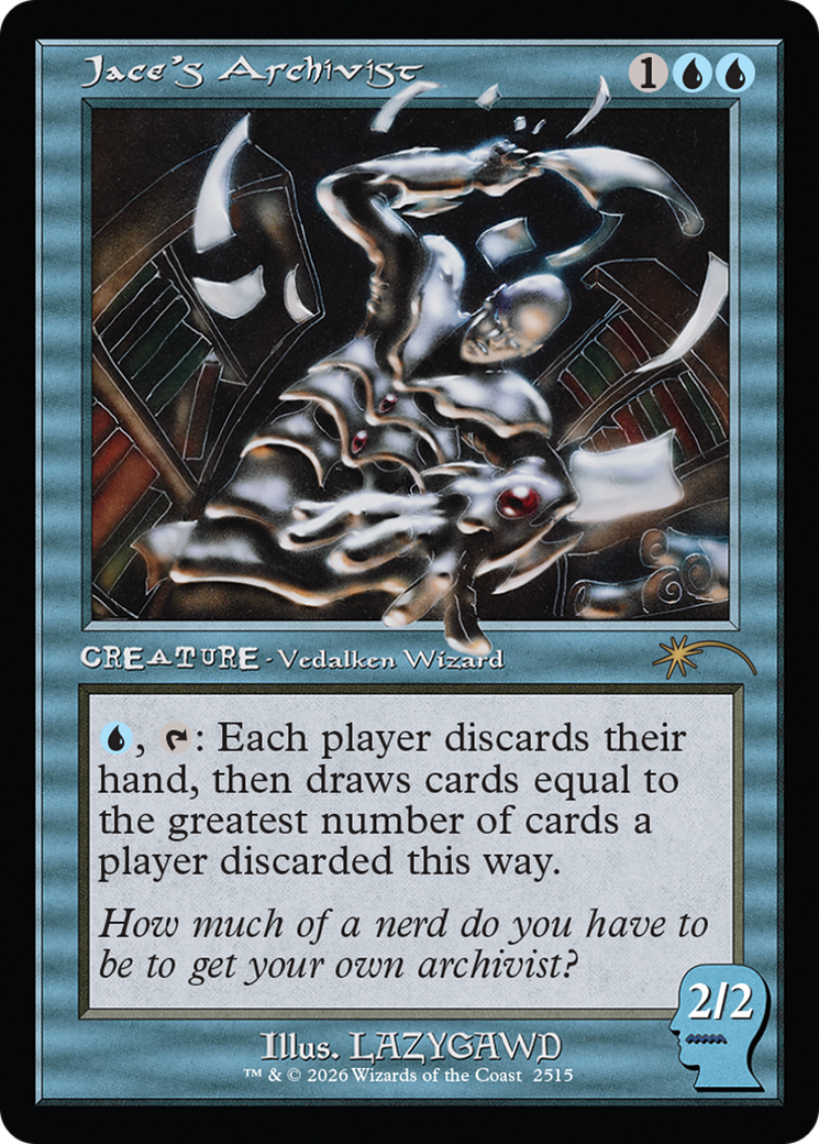 Jace's Archivist [Secret Lair Drop Series] | Cracking-Singles