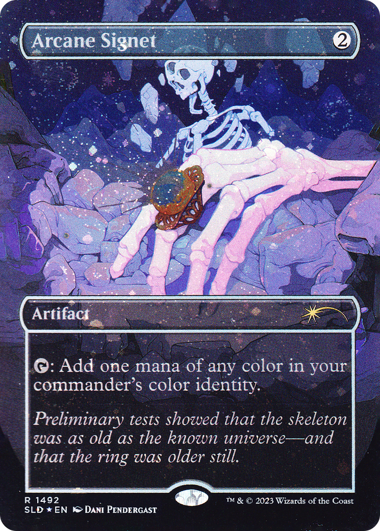 Arcane Signet (1492) (Galaxy Foil) [Secret Lair Drop Series] | Cracking-Singles