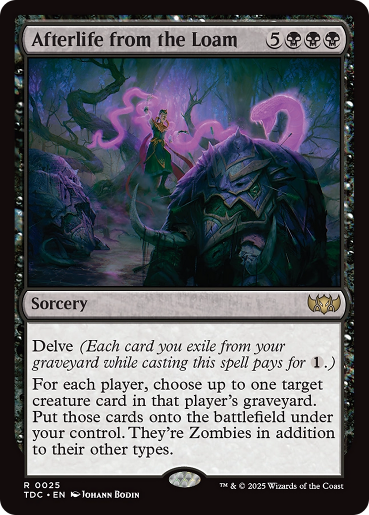 Afterlife from the Loam [Tarkir: Dragonstorm Commander] | Cracking-Singles