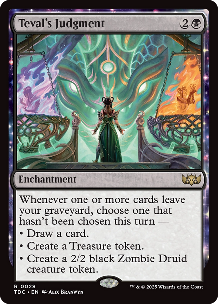 Teval's Judgment [Tarkir: Dragonstorm Commander] | Cracking-Singles