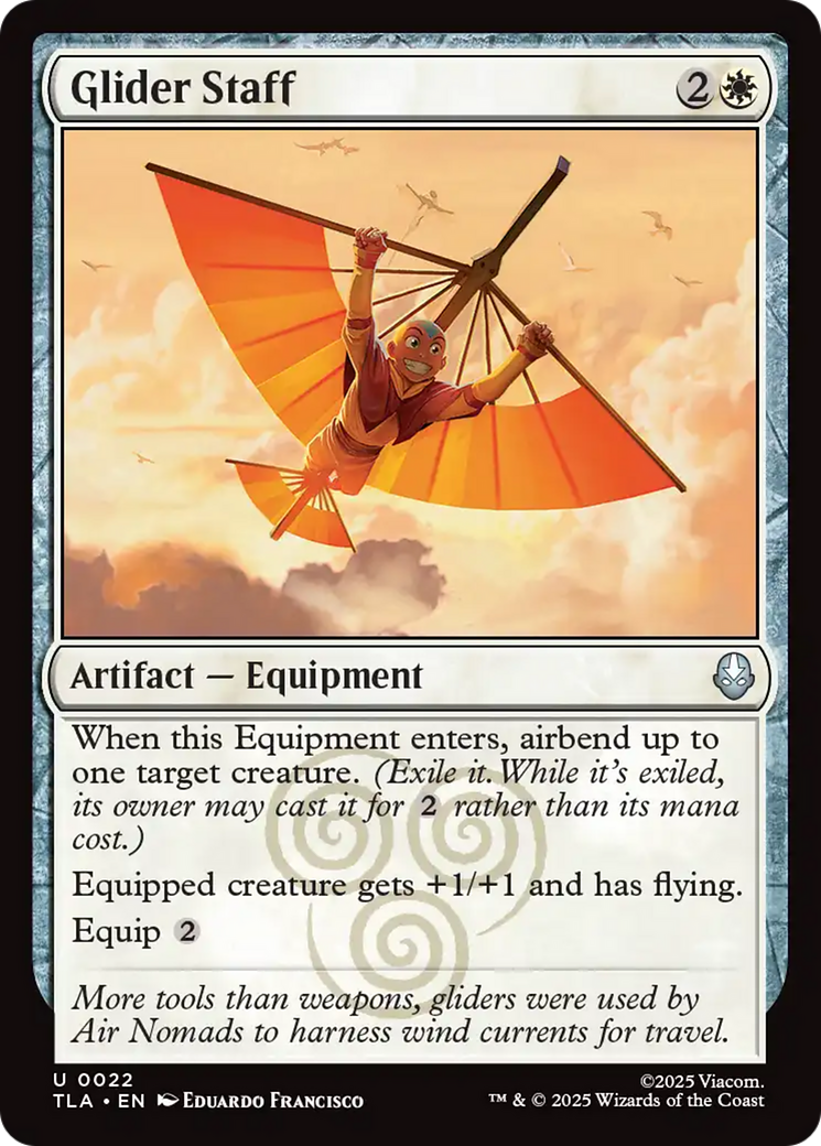Glider Staff [Avatar: The Last Airbender] | Cracking-Singles