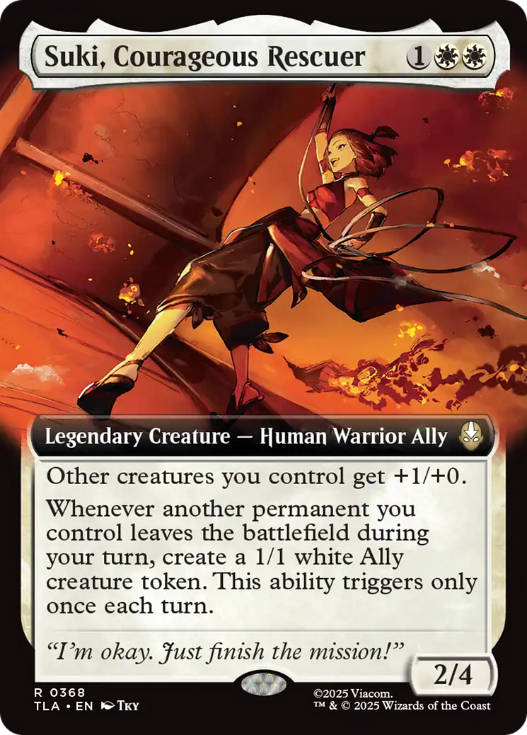 Suki, Courageous Rescuer (Extended Art) [Avatar: The Last Airbender] | Cracking-Singles