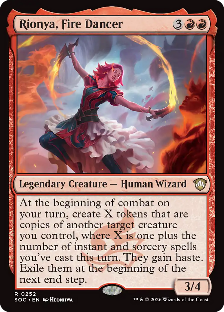 Rionya, Fire Dancer [Secrets of Strixhaven Commander] | Cracking-Singles