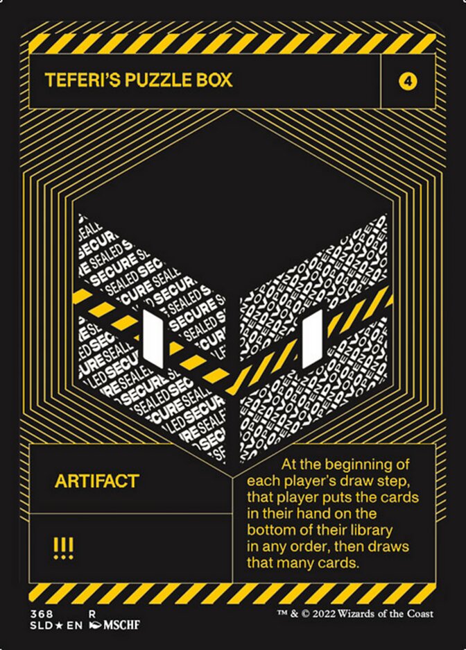 Teferi's Puzzle Box (Foil Etched) [Secret Lair Drop Series] | Cracking-Singles