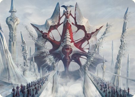 Mondrak, Glory Dominus Art Card [Phyrexia: All Will Be One Art Series] | Cracking-Singles