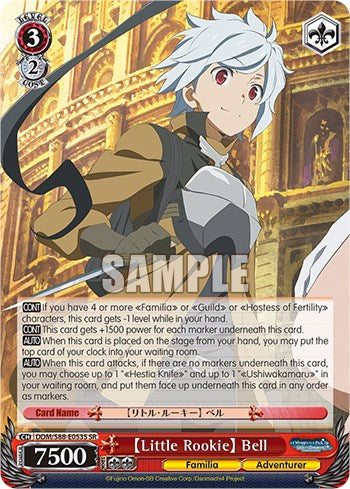 Little Rookie Bell (DDM/S88-E053S SR) [Is it Wrong to Try to Pick Up Girls in a Dungeon?] | Cracking-Singles