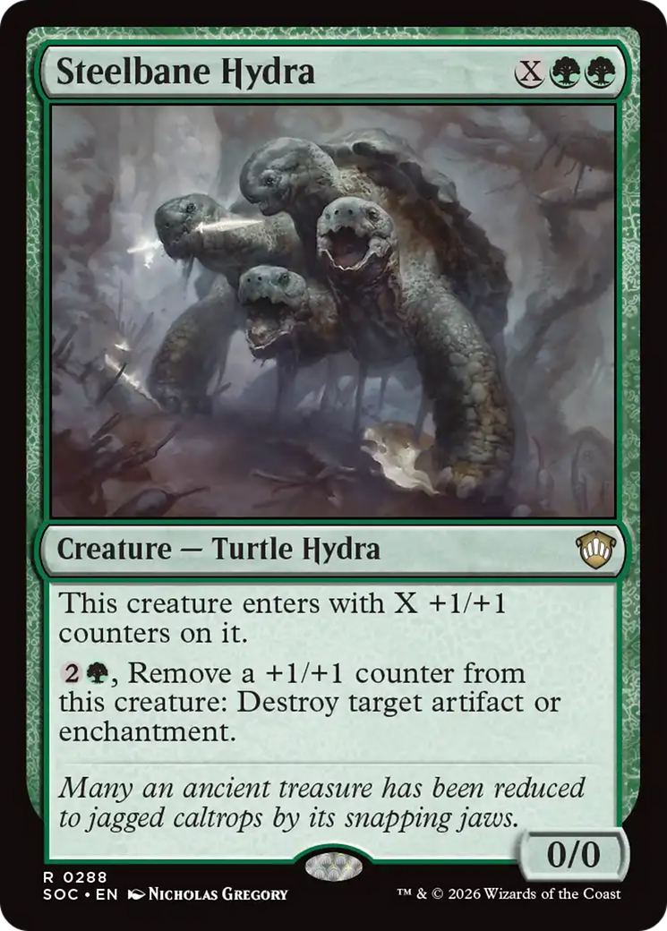 Steelbane Hydra [Secrets of Strixhaven Commander] | Cracking-Singles
