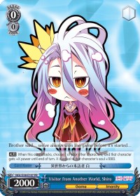 Visitor from Another World, Shiro (NGL/S58-E107 PR) (Promo) [No Game No Life] | Cracking-Singles